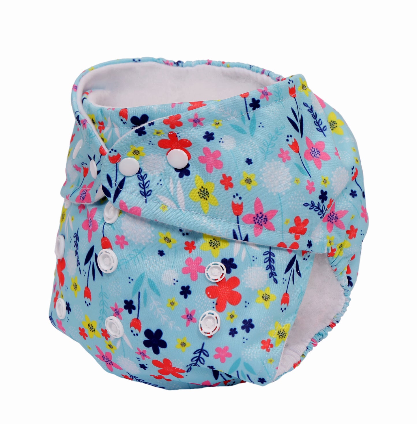Floral + Rainbow Print