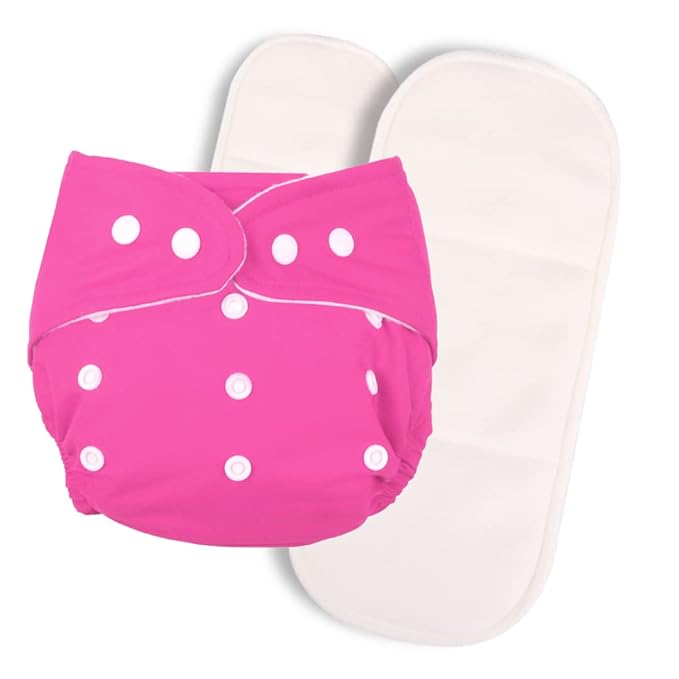 With 2 insert Plain Pink