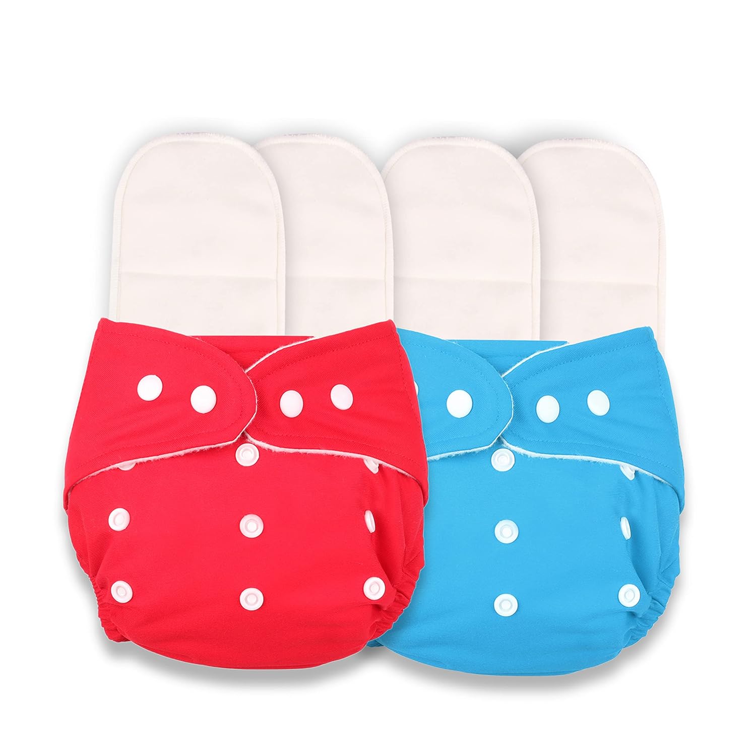 With 4 insert Red-Blue