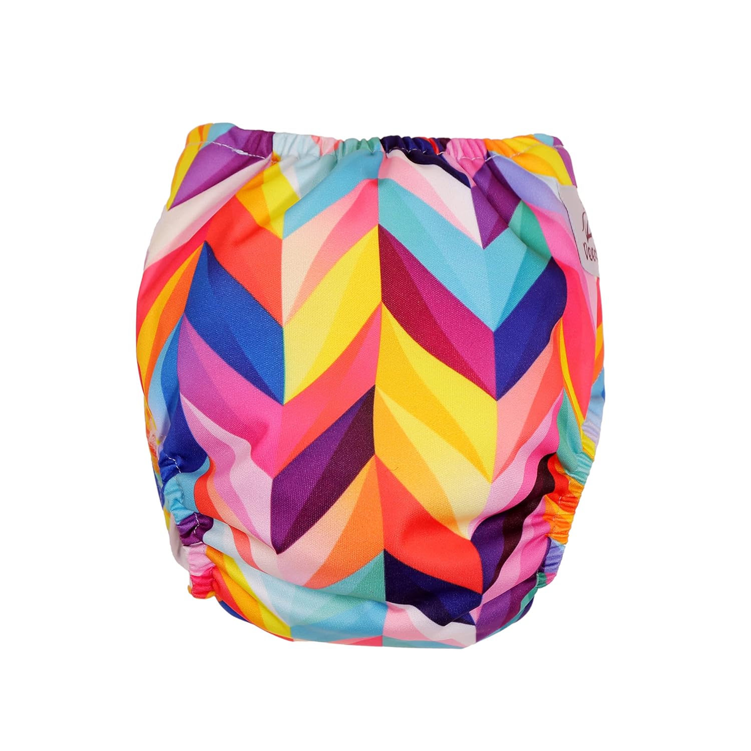 Blue + Rainbow Print