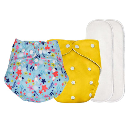 Yellow + Floral Print