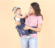 6-in-1 Baby Carrier with Hip Seat, in-Built Mini Diaper Bag & Bottle Holder, Convertible to Sling Carry Bag with Ergonomic Baby Side Carrier, for 5 Months to 36 Months or Upto 20 kgs